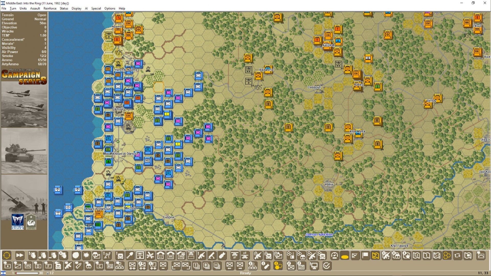 Screenshot for Campaign Series: Middle East 1948-1985