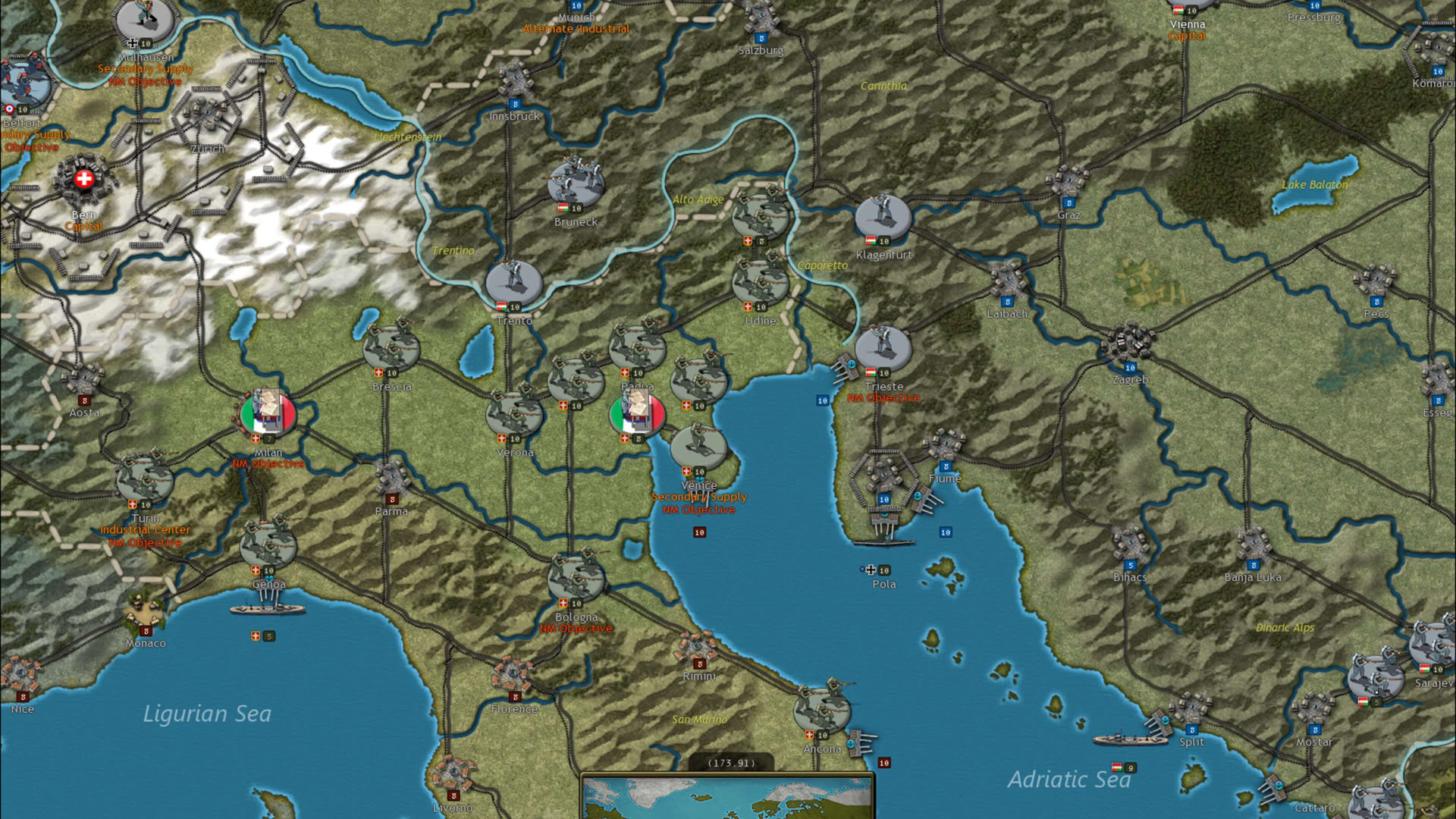 Screenshot for Strategic Command: World War I