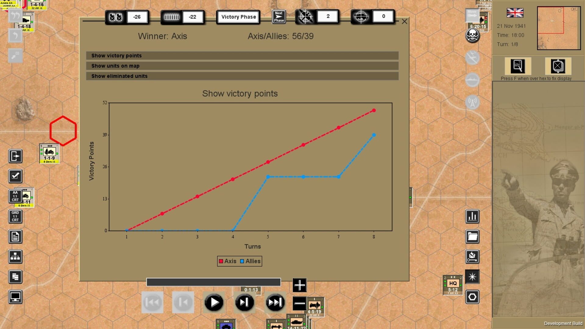 Screenshot for Desert War 1940-1942