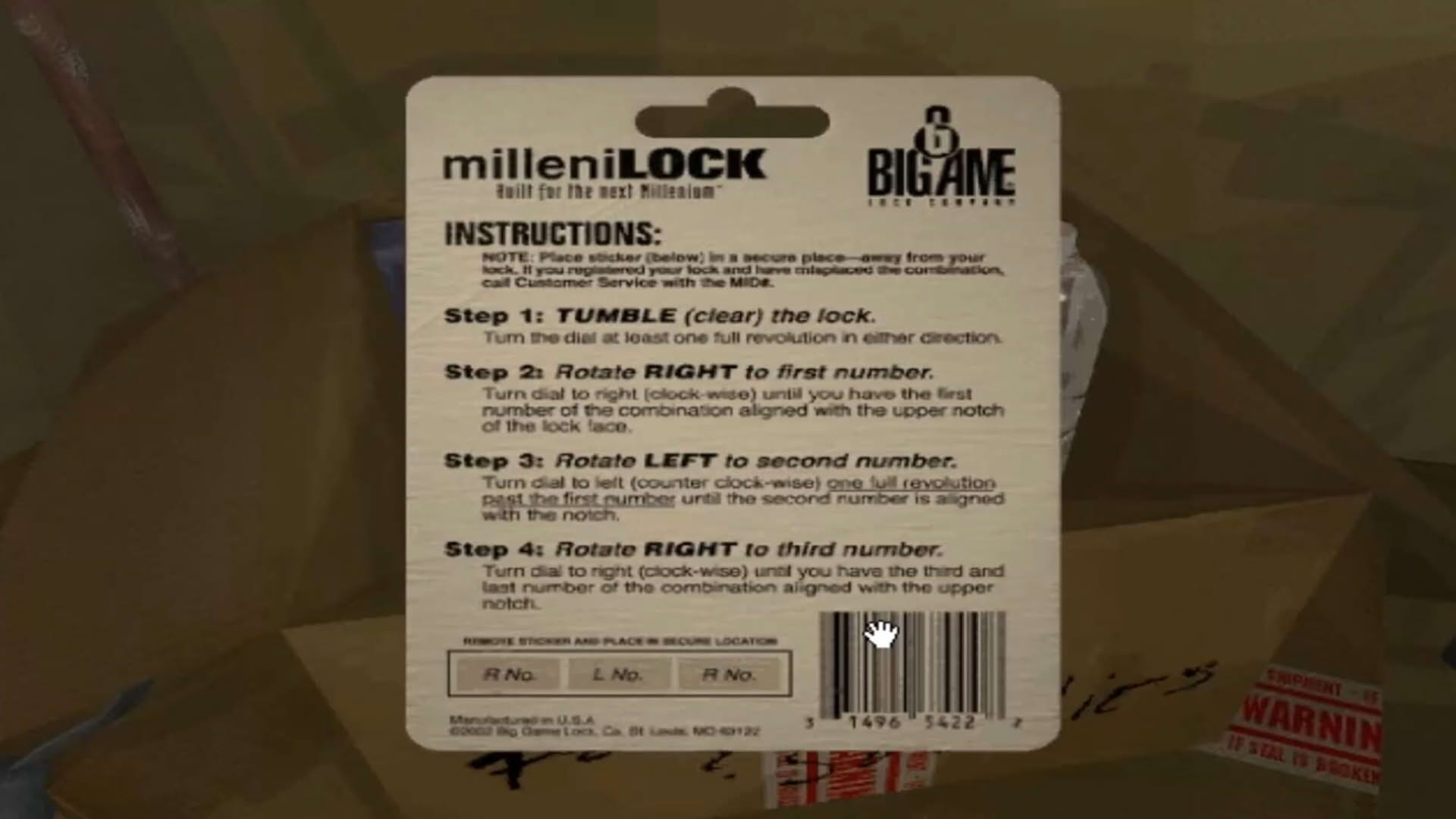 Screenshot for Riddle of the Sphinx: An Egyptian Adventure