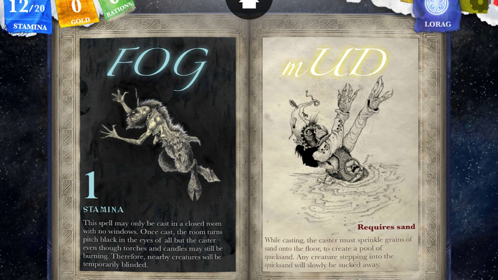 Screenshot for Sorcery! 2