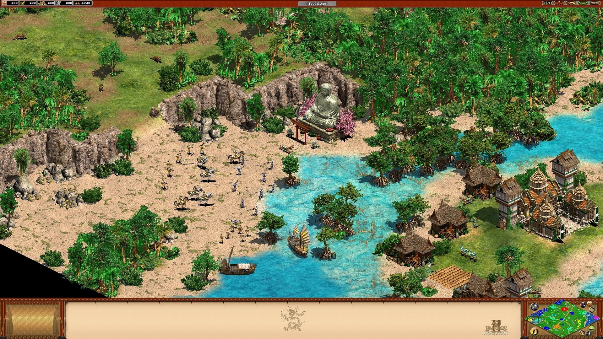 Screenshot for Age of Empires II: HD Edition - Rise of the Rajas