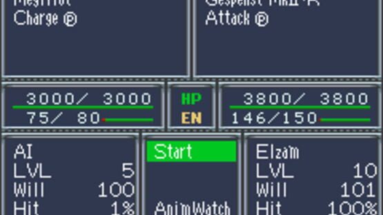 Screenshot for Super Robot Taisen: Original Generation