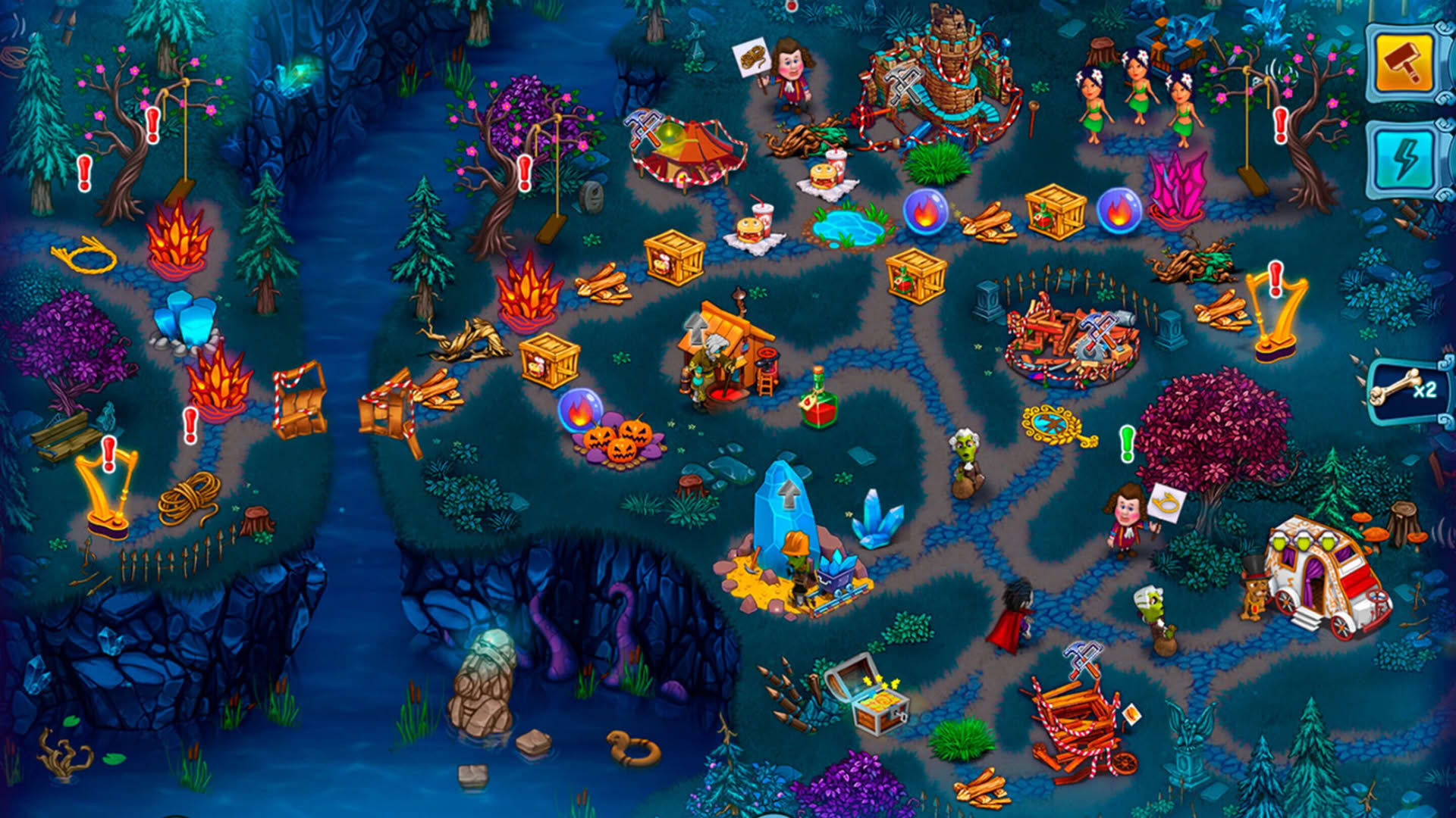 Screenshot for Incredible Dracula: Witches' Curse
