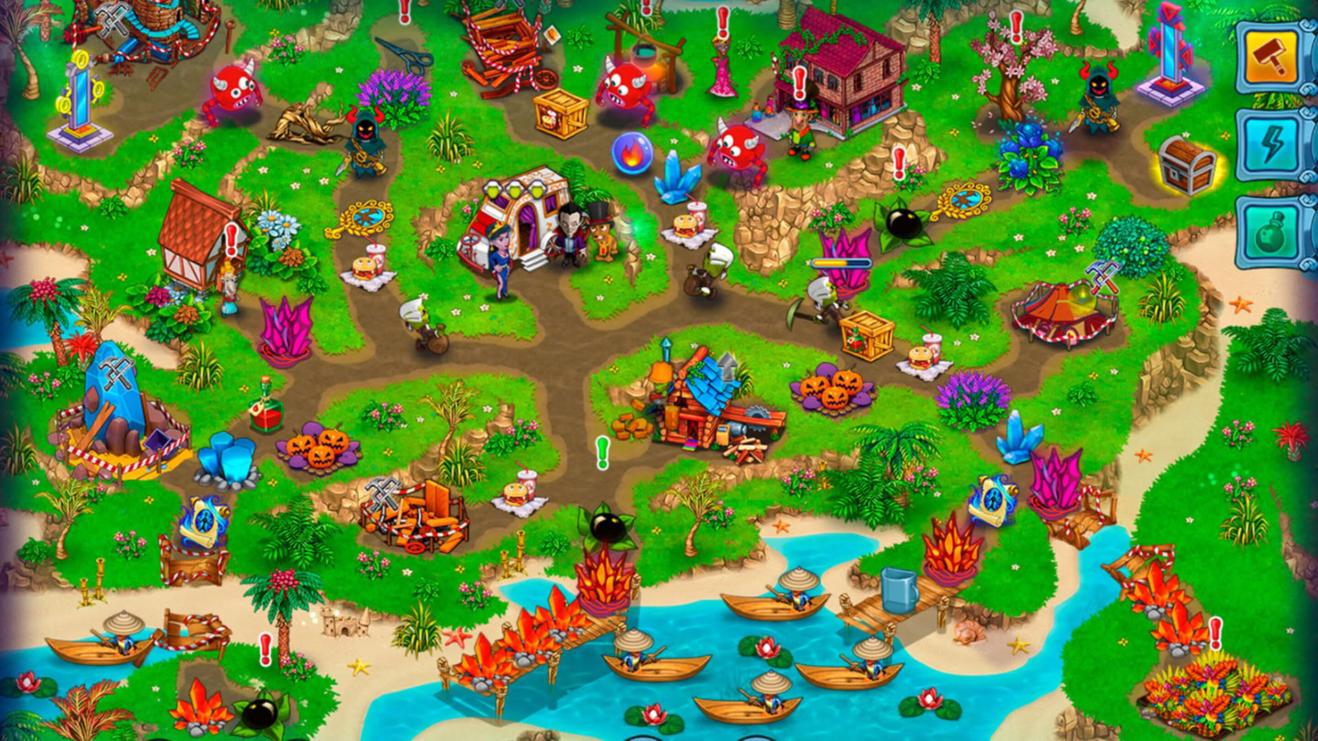 Screenshot for Incredible Dracula: Witches' Curse