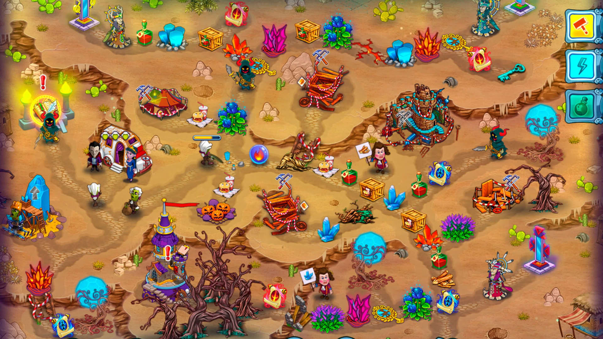 Screenshot for Incredible Dracula: Witches' Curse