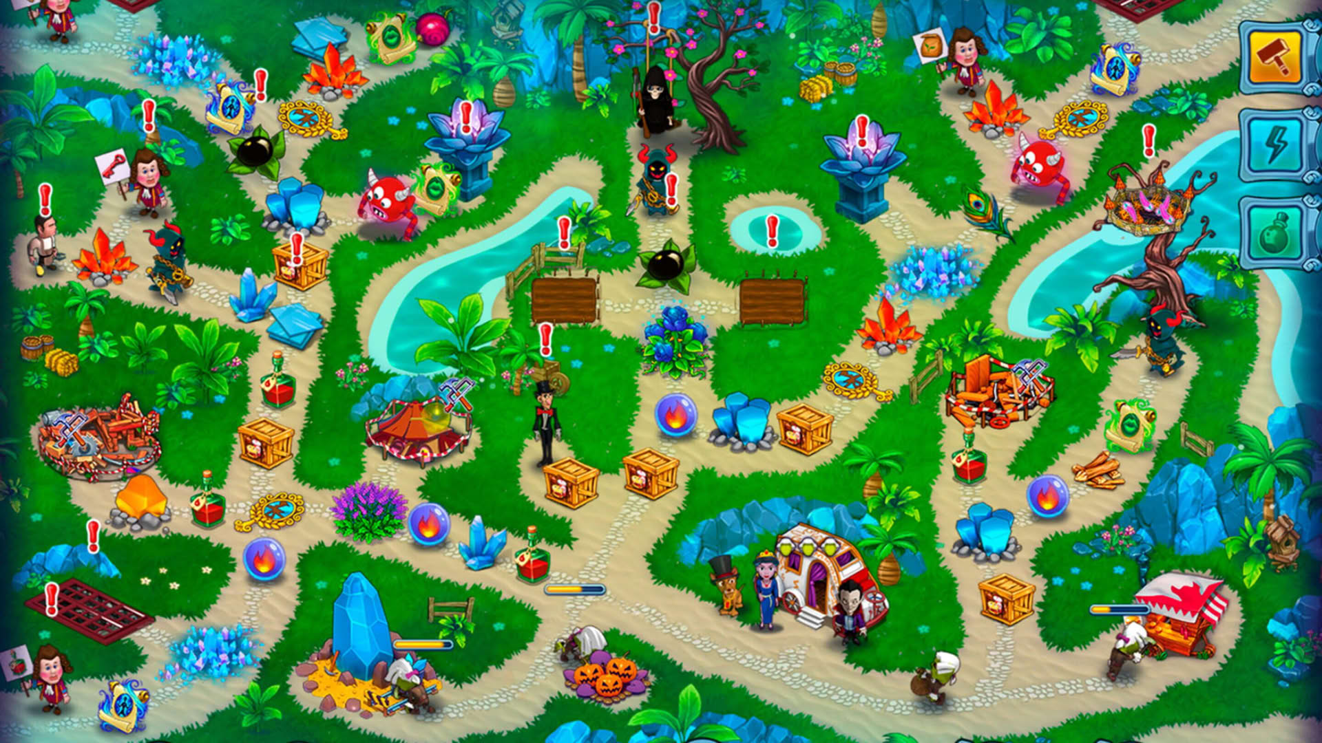 Screenshot for Incredible Dracula: Witches' Curse