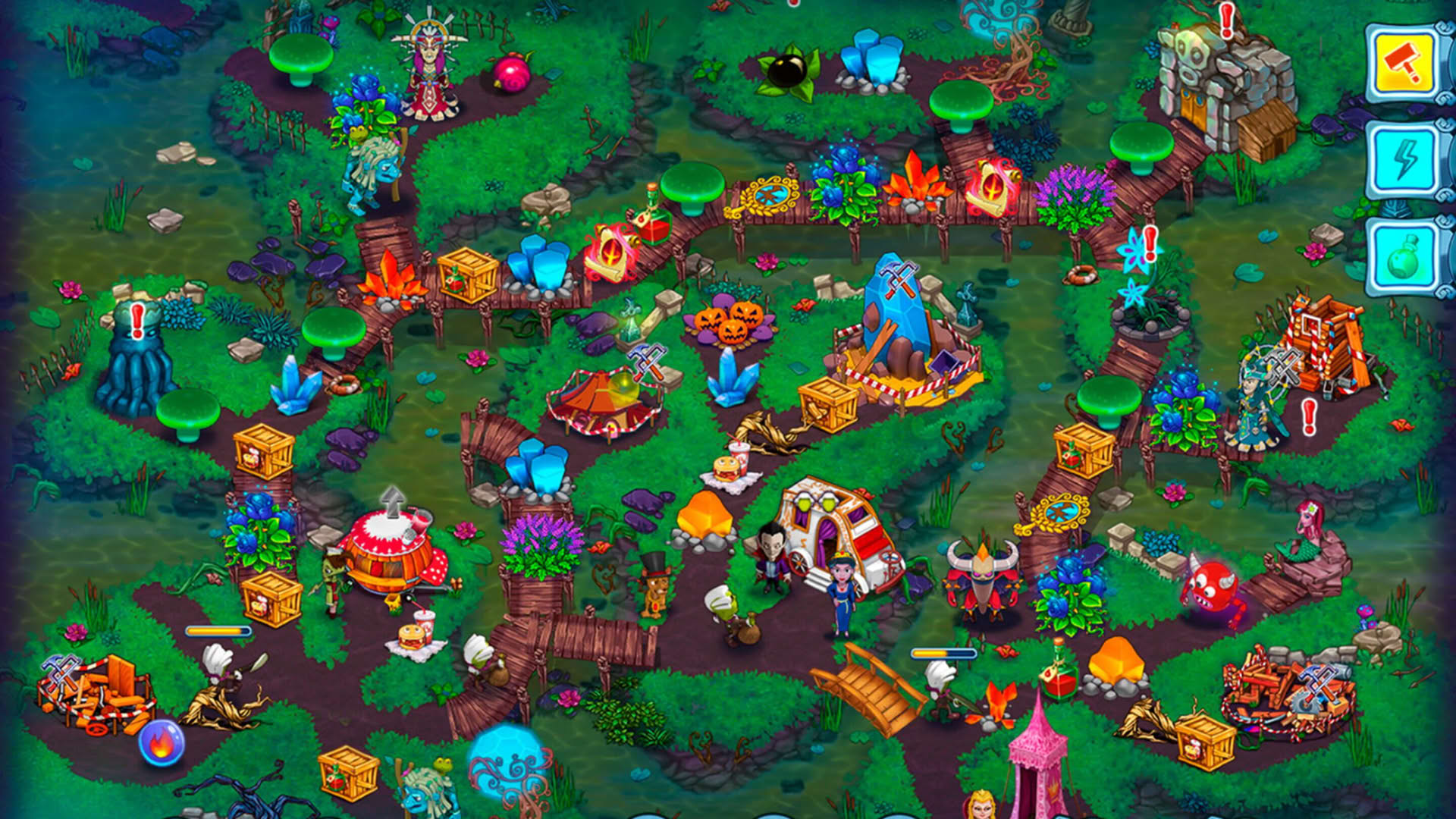 Screenshot for Incredible Dracula: Witches' Curse