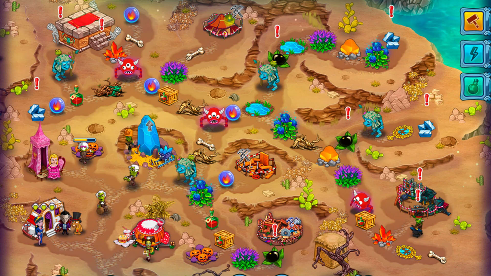 Screenshot for Incredible Dracula: Witches' Curse
