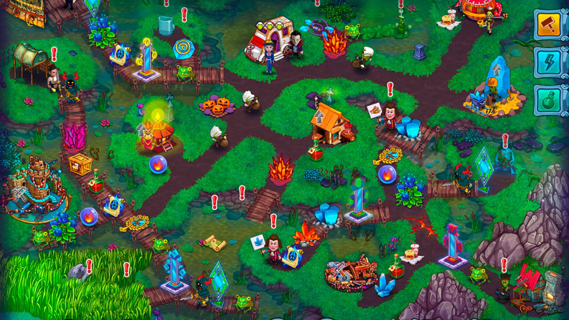 Screenshot for Incredible Dracula: Witches' Curse