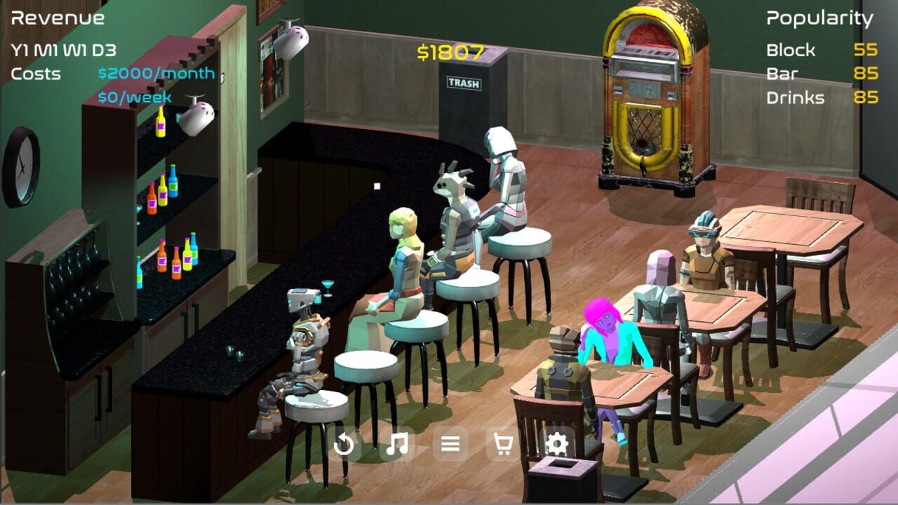 Screenshot for Cyberpunk Bar Sim