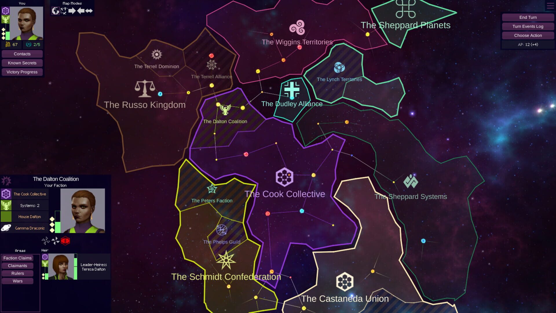 Screenshot for Star Dynasties