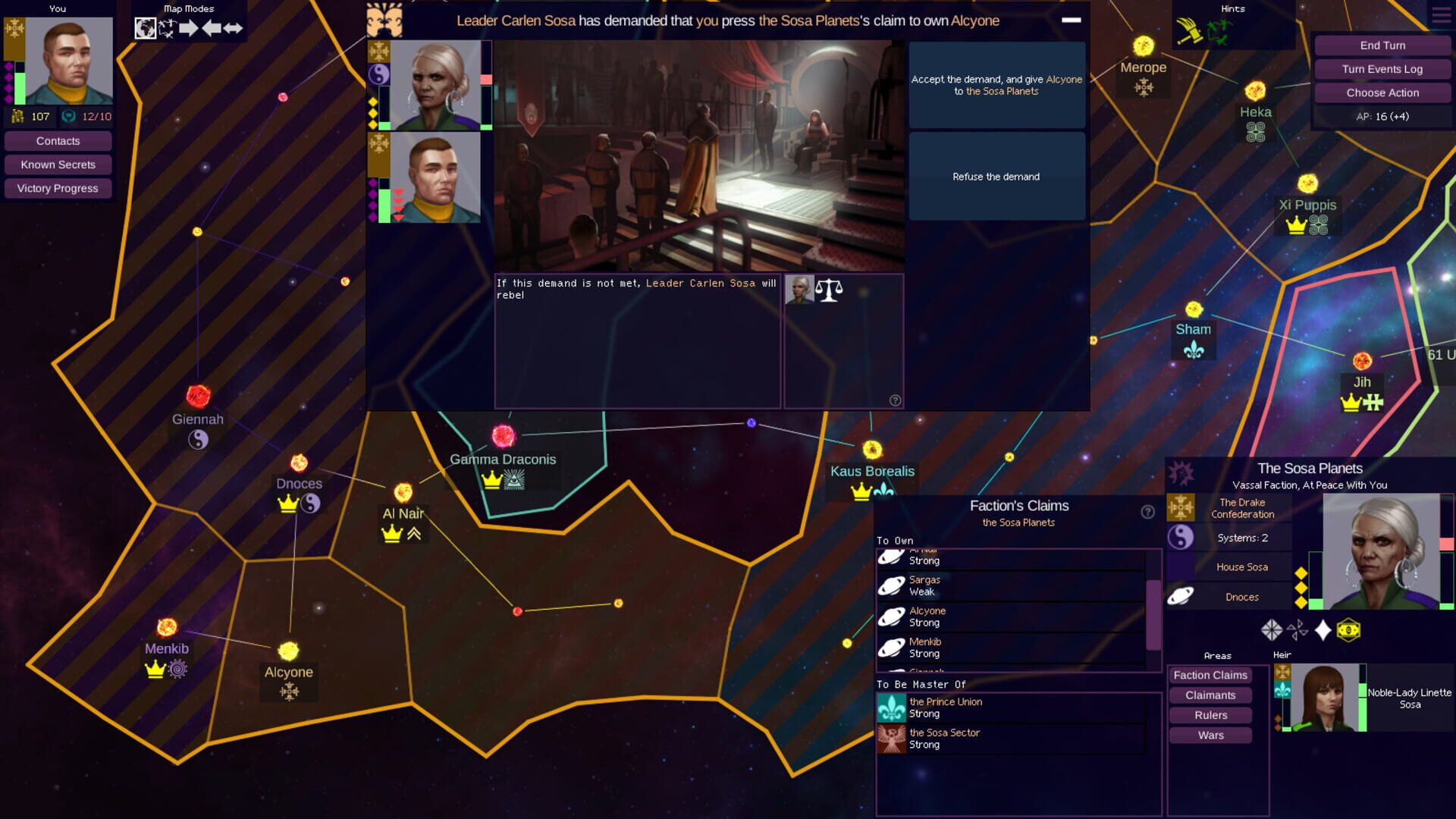 Screenshot for Star Dynasties