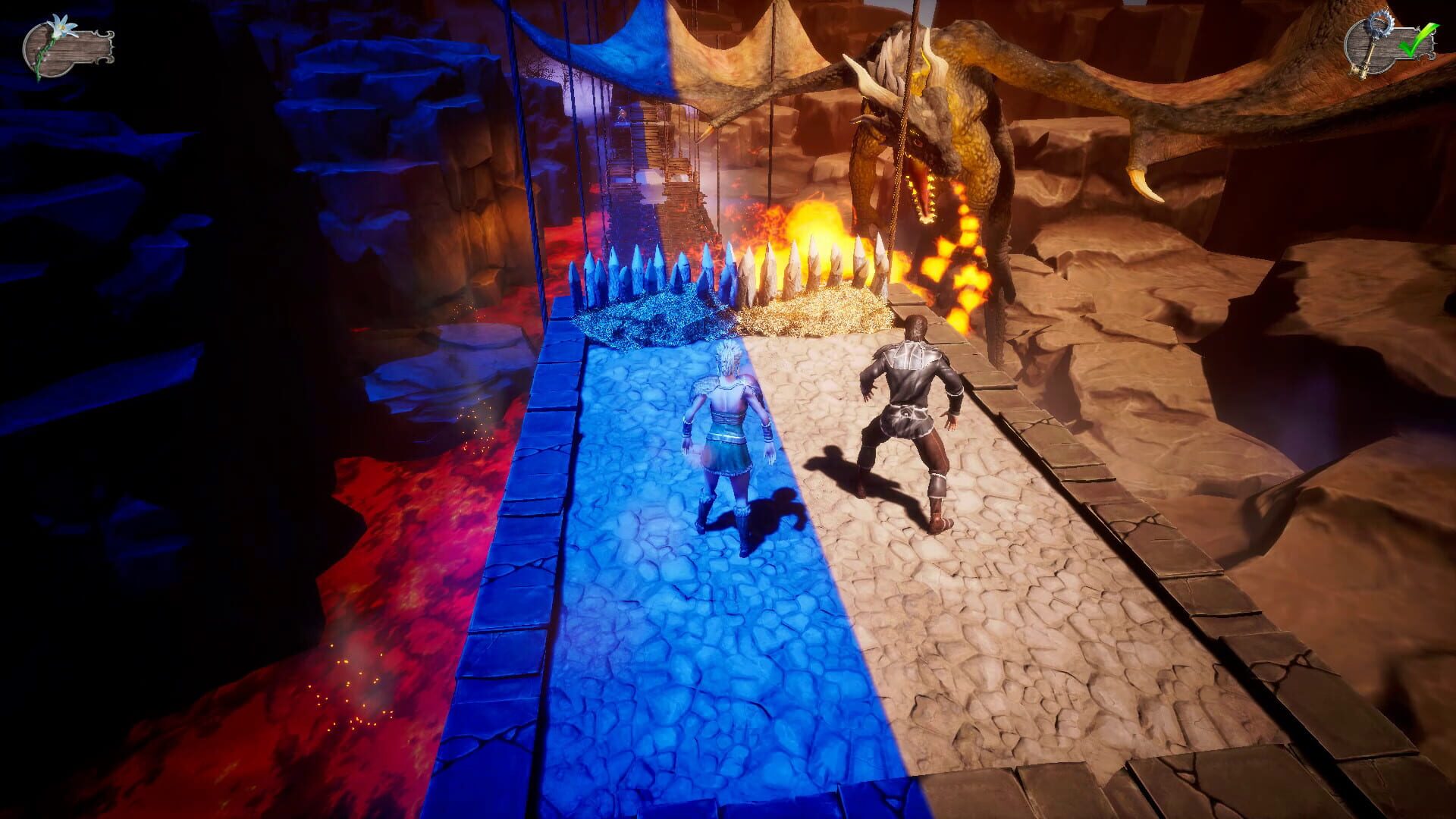 Screenshot for Runner Heroes: The Curse of Night and Day