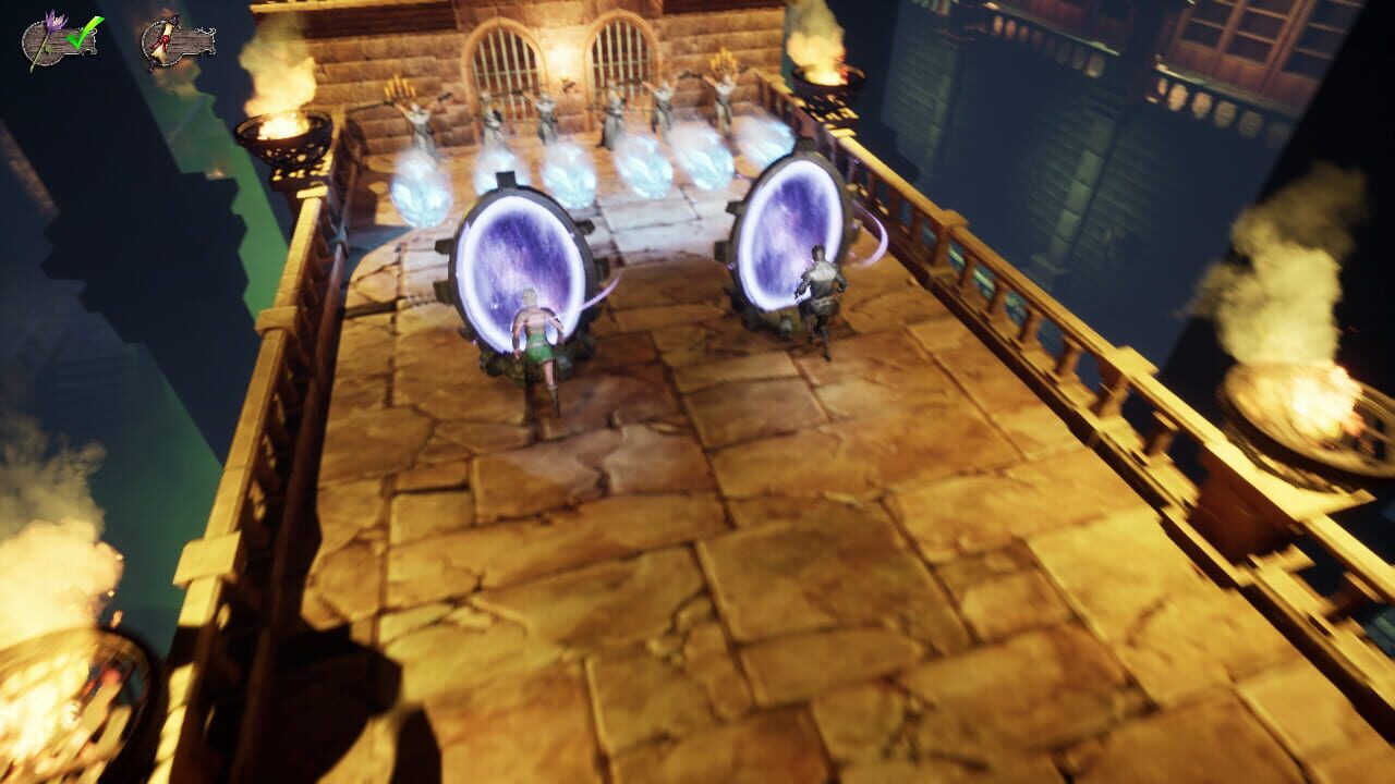 Screenshot for Runner Heroes: The Curse of Night and Day
