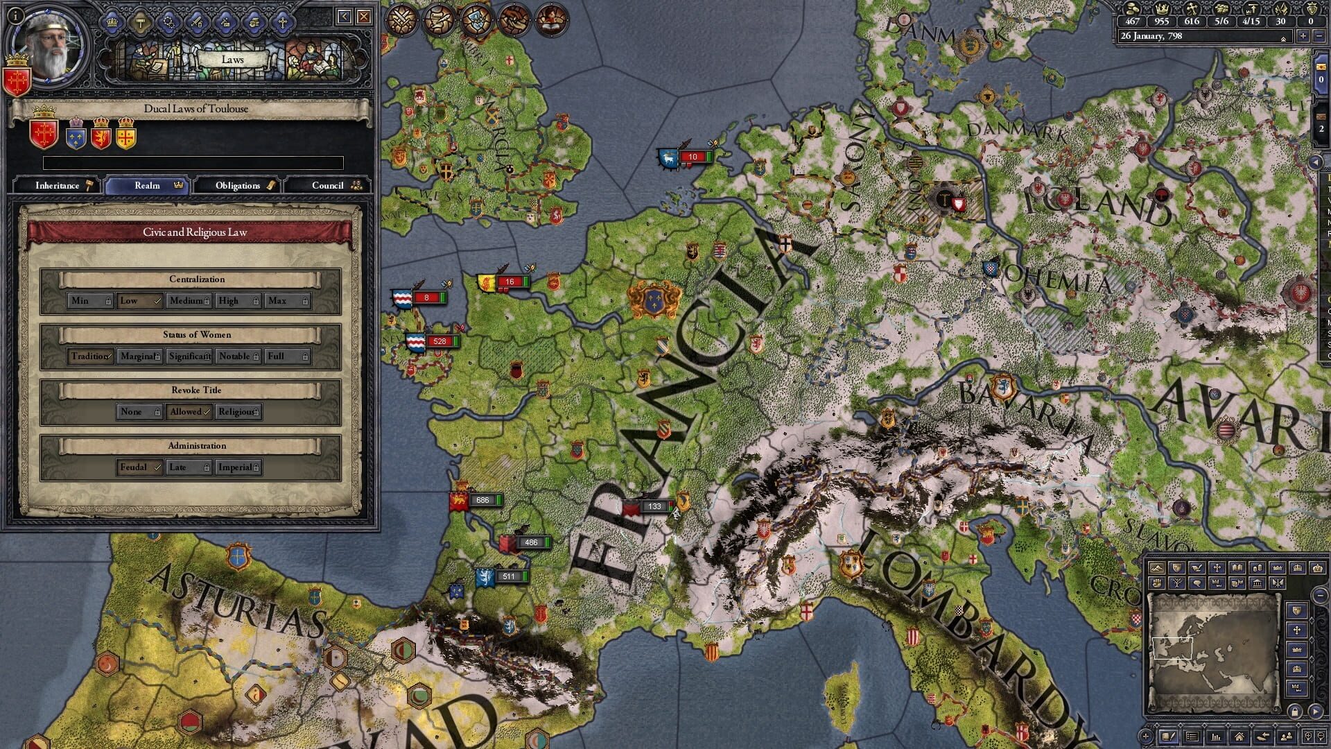 Screenshot for Crusader Kings II: Conclave