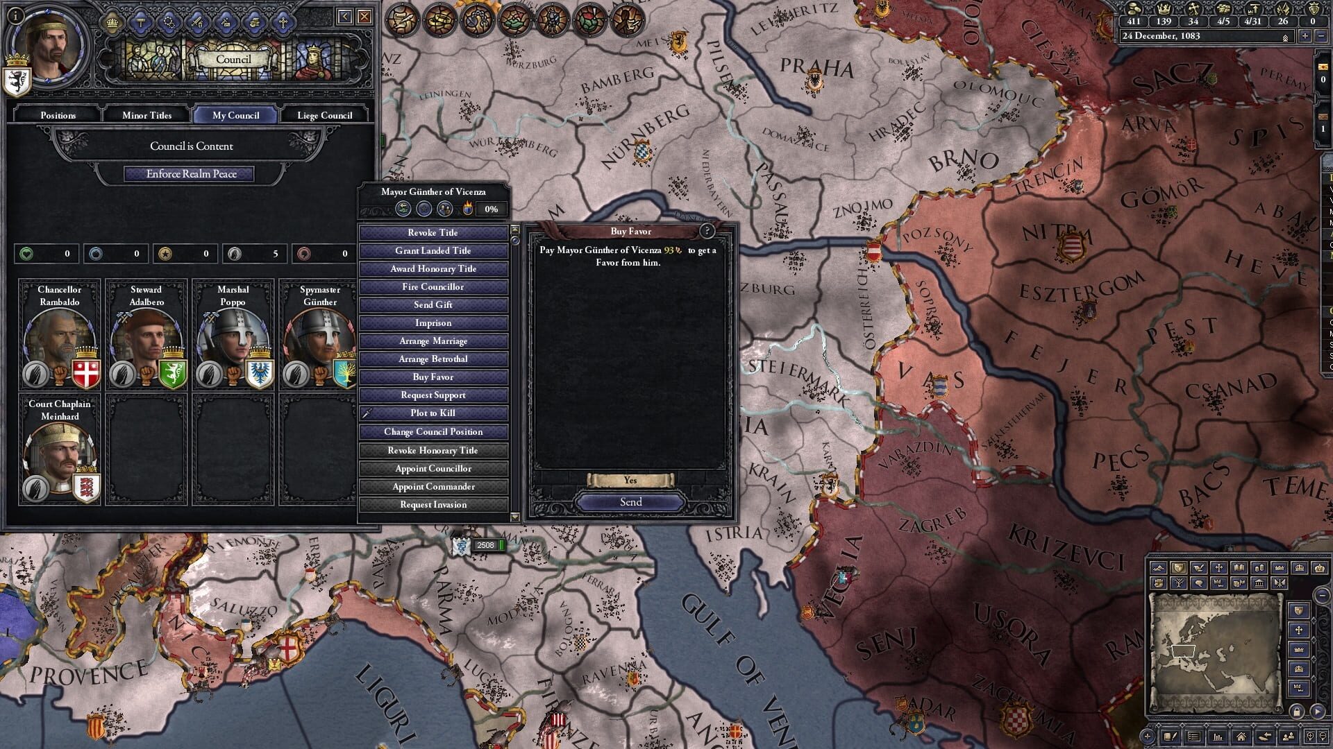 Screenshot for Crusader Kings II: Conclave