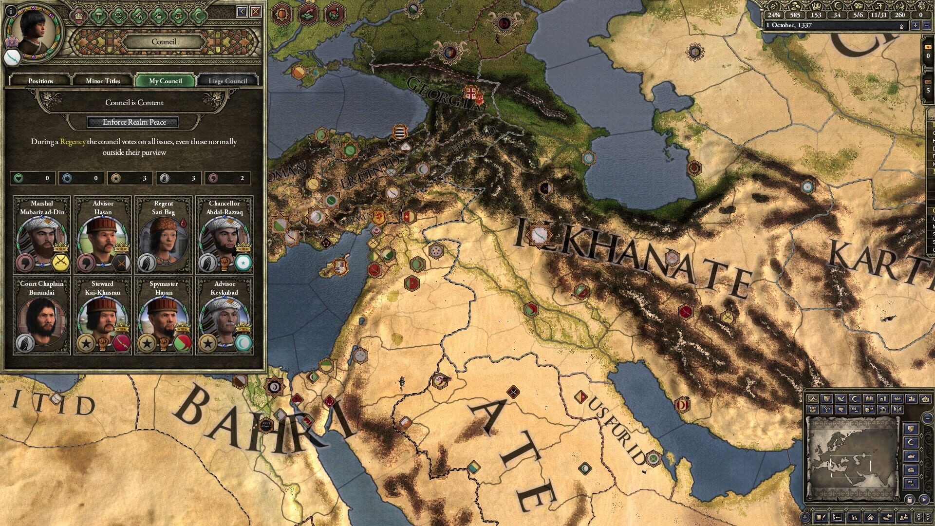Screenshot for Crusader Kings II: Conclave