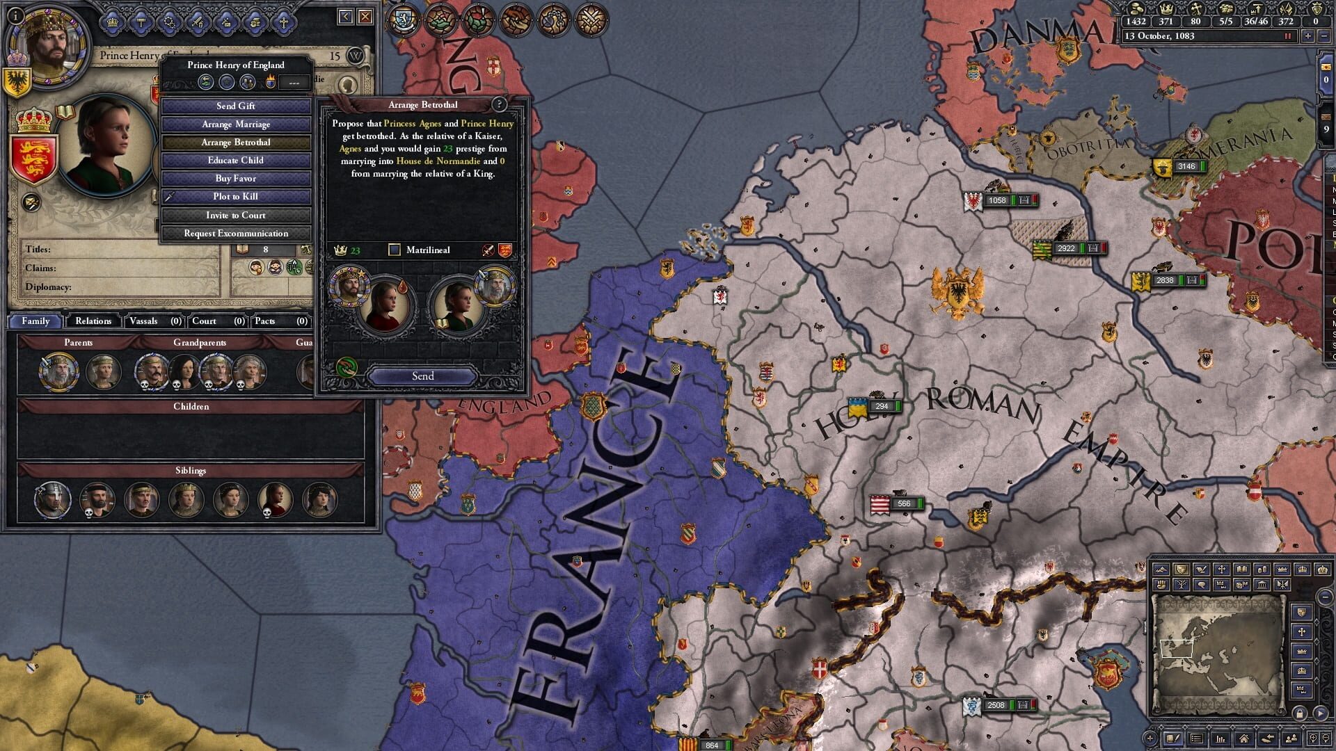 Screenshot for Crusader Kings II: Conclave