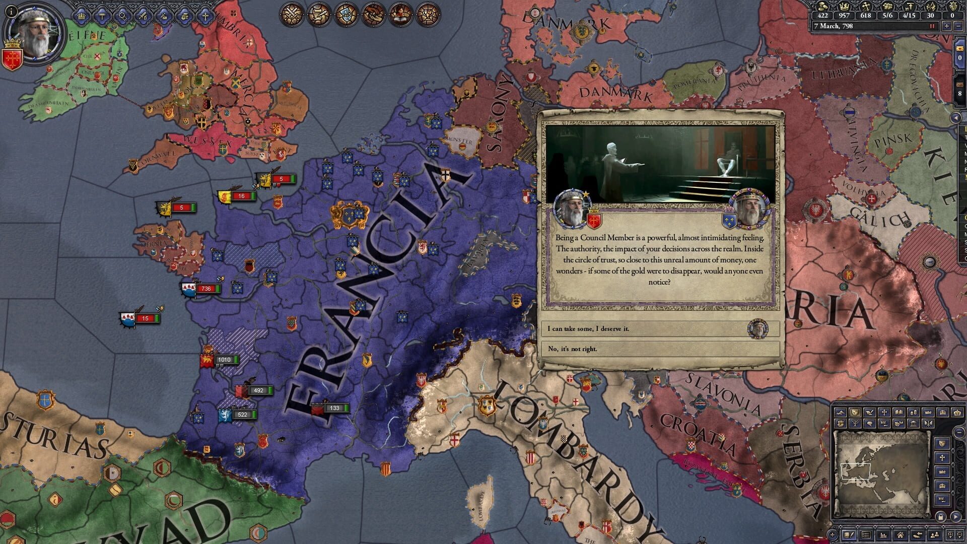 Screenshot for Crusader Kings II: Conclave