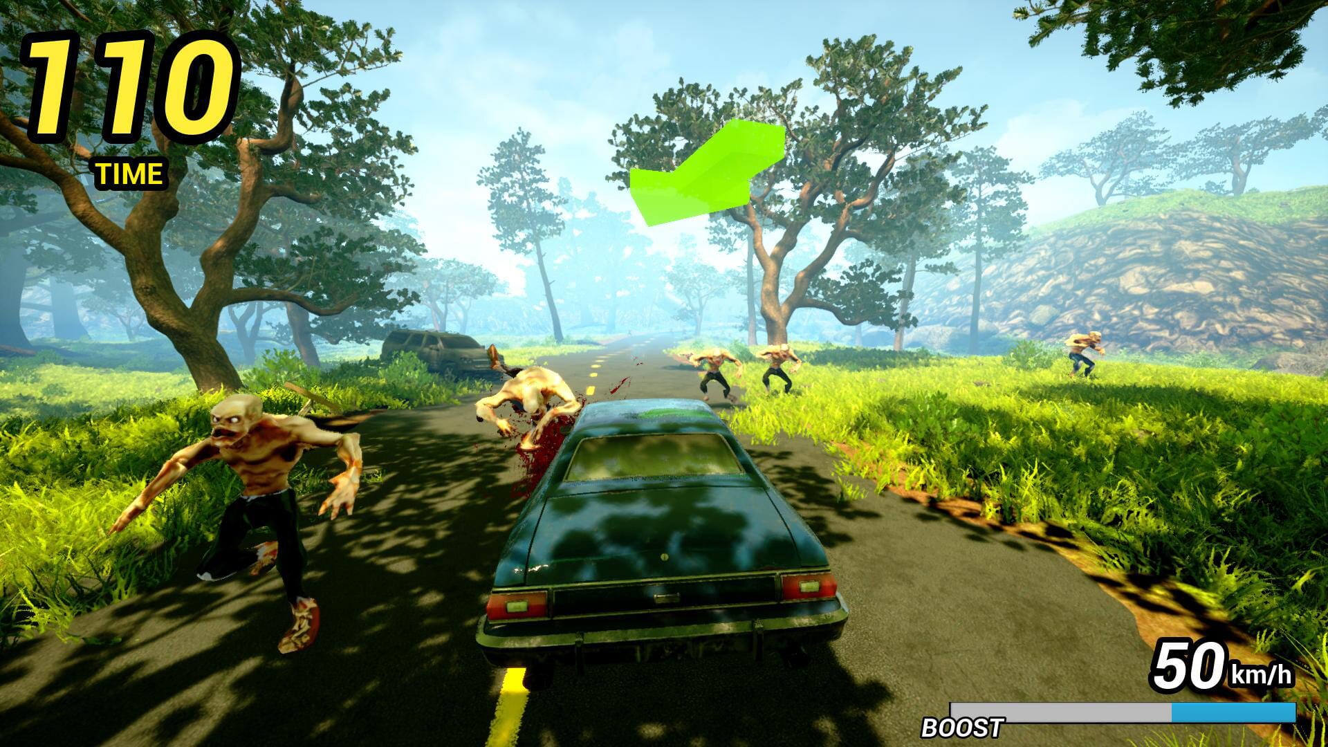 Screenshot for Zombie Road Rider