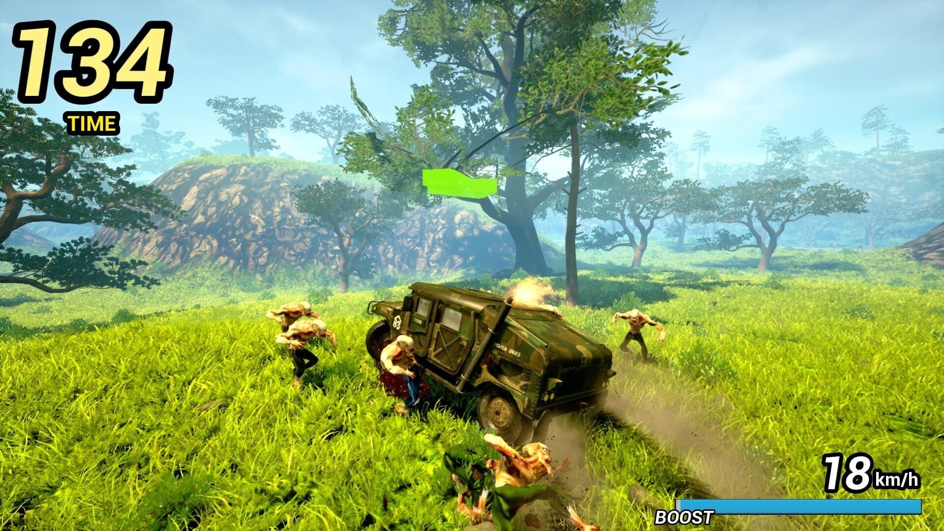 Screenshot for Zombie Road Rider
