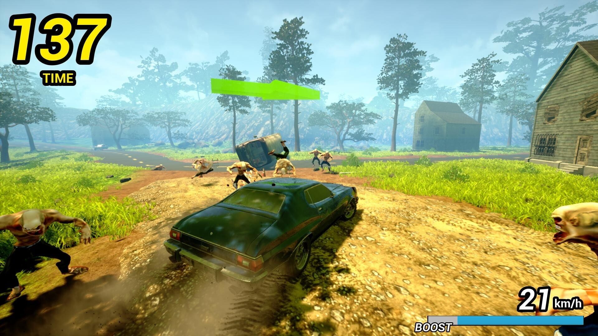 Screenshot for Zombie Road Rider