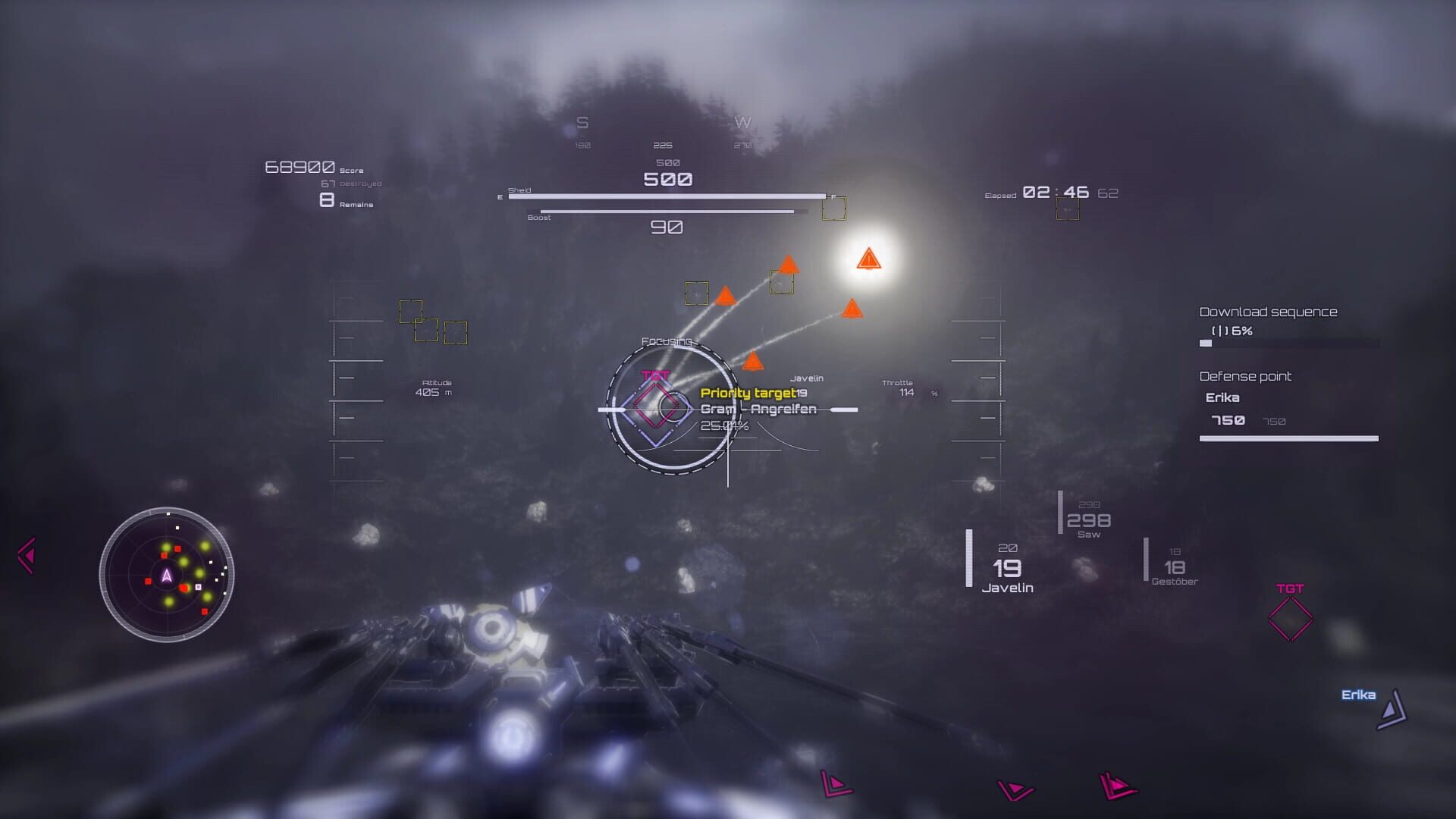 Screenshot for Wing of Darkness