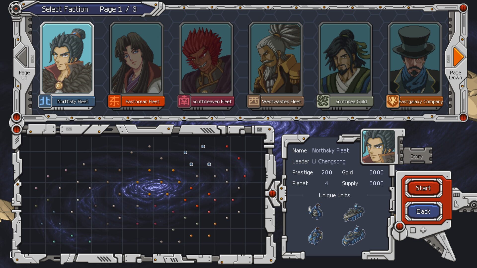 Screenshot for Chaos Galaxy
