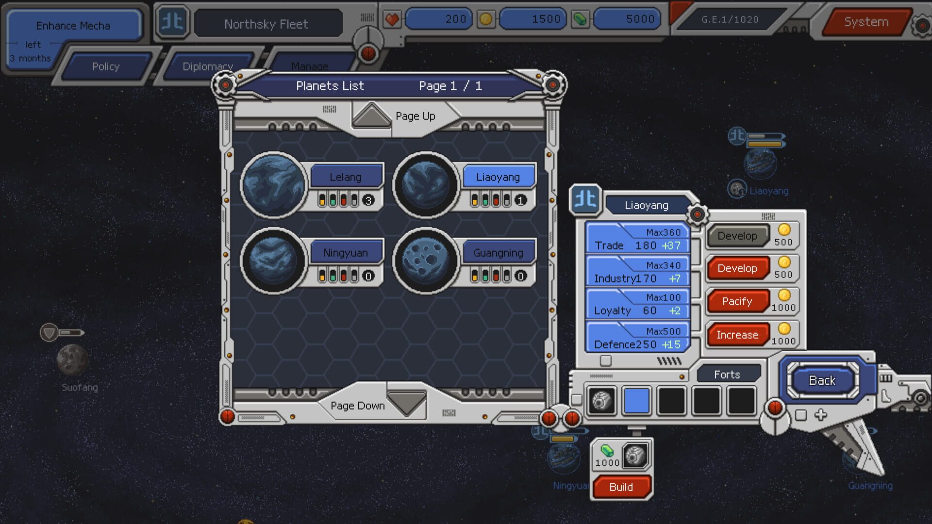 Screenshot for Chaos Galaxy