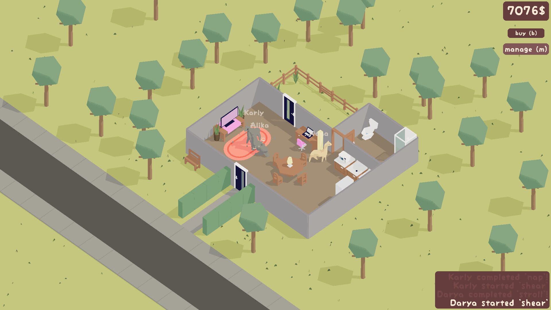 Screenshot for Llama Villa