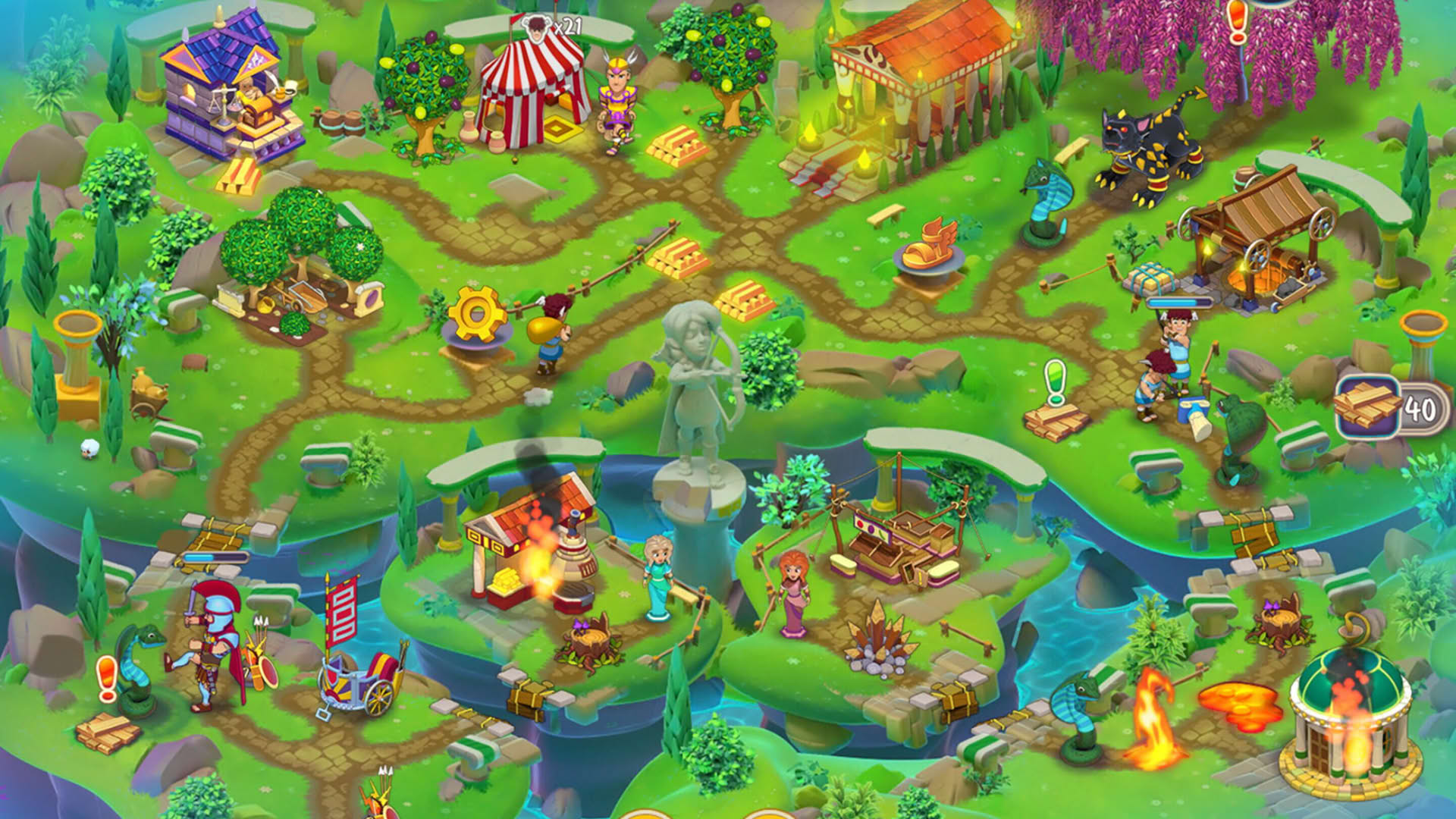 Screenshot for Hermes: War of the Gods