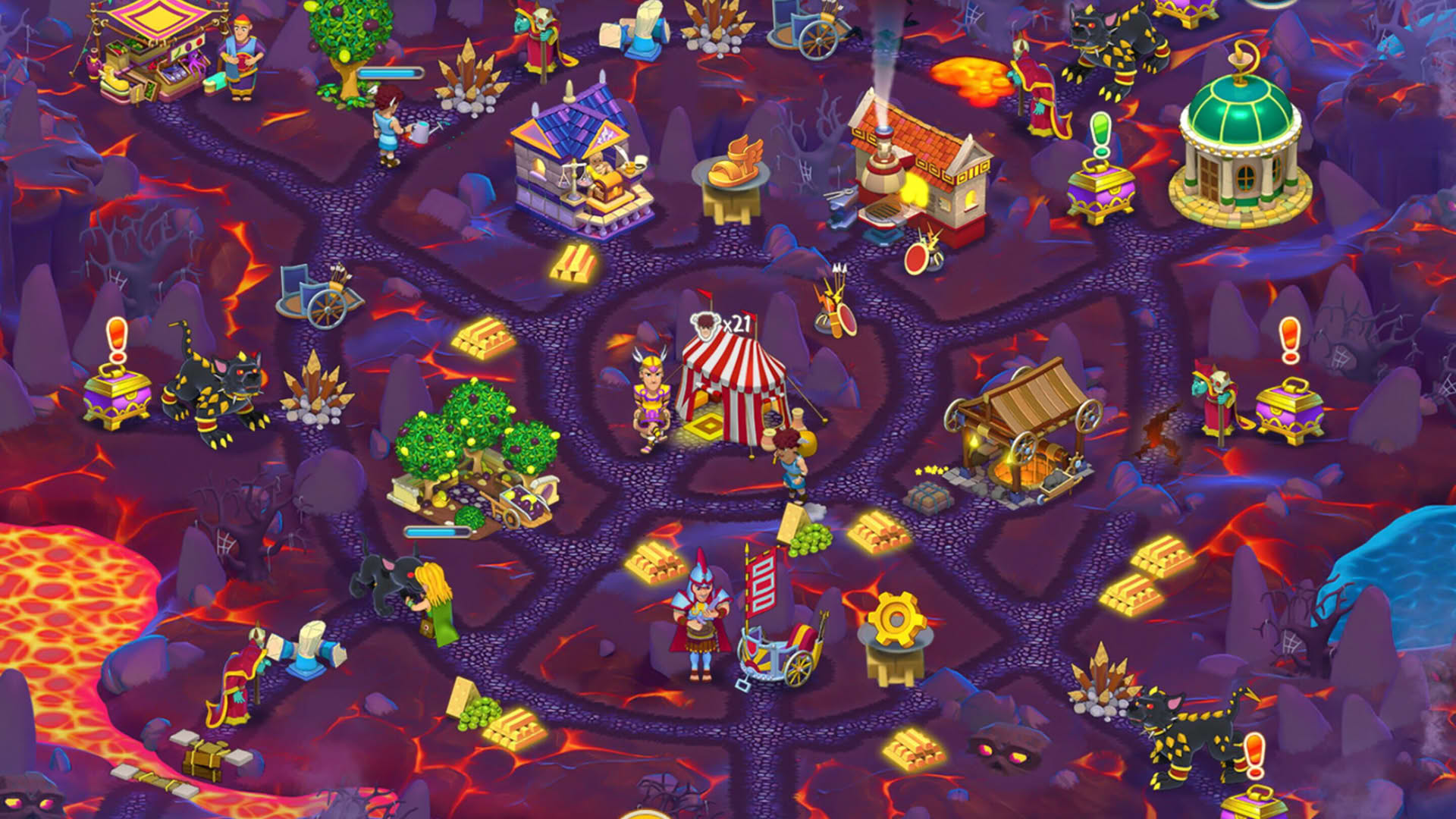 Screenshot for Hermes: War of the Gods