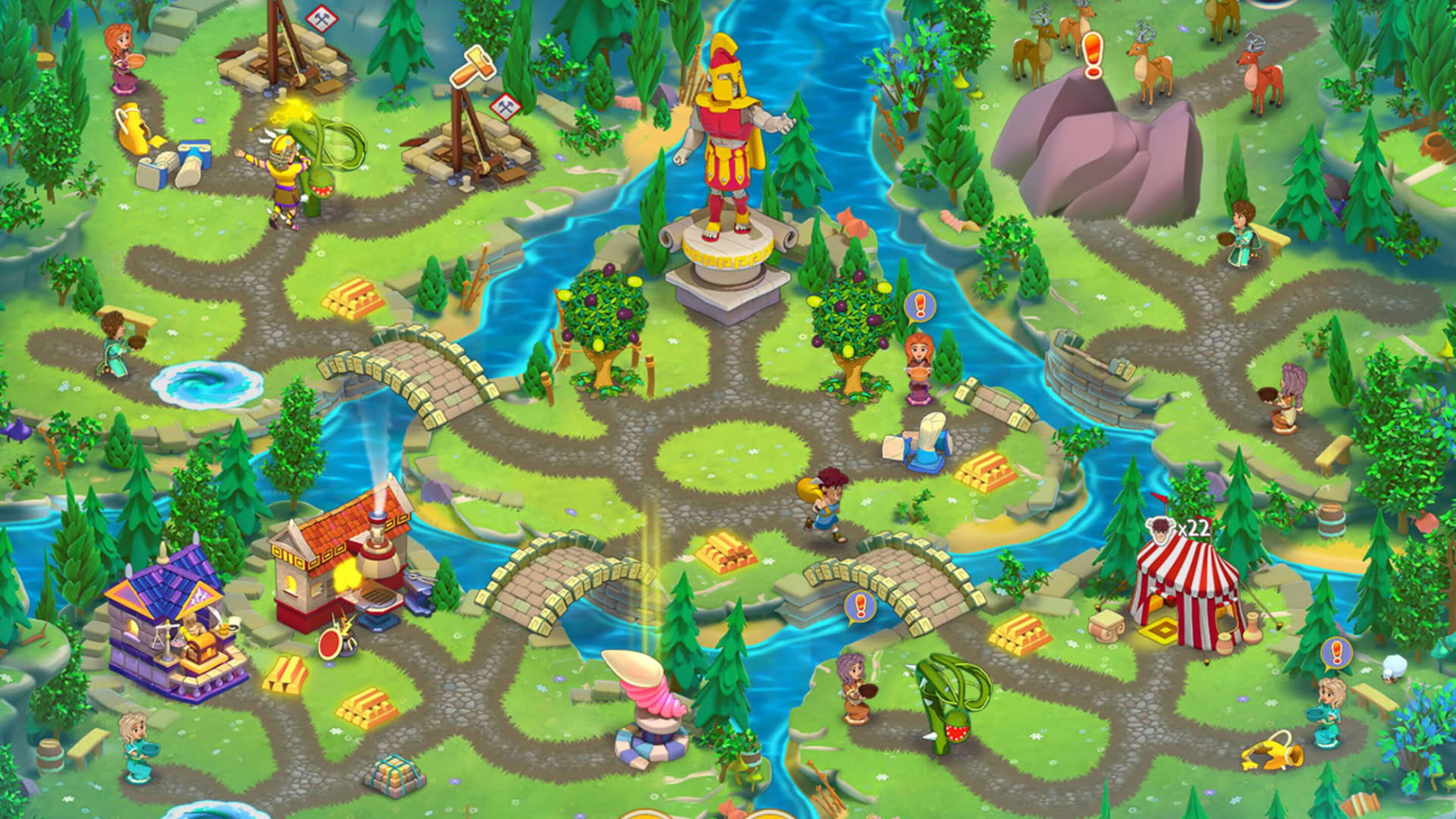 Screenshot for Hermes: War of the Gods