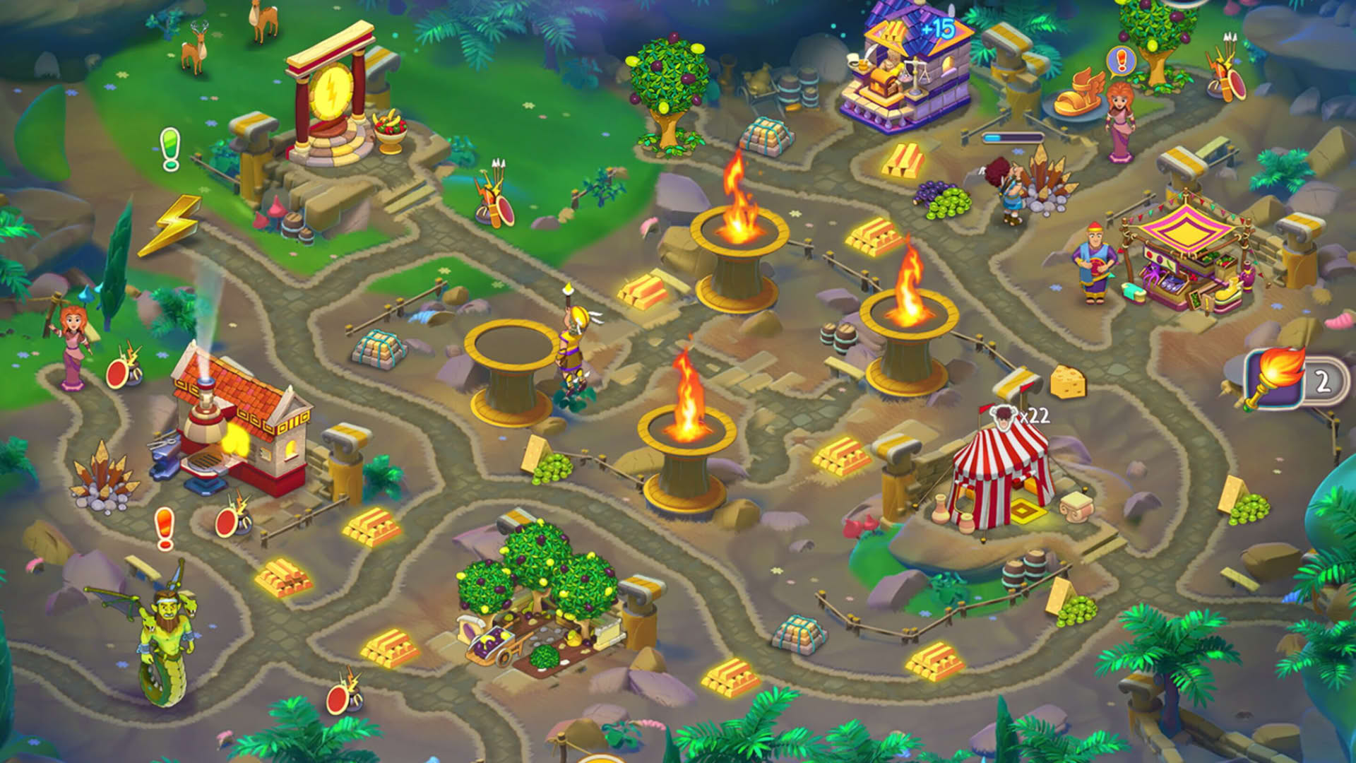 Screenshot for Hermes: War of the Gods