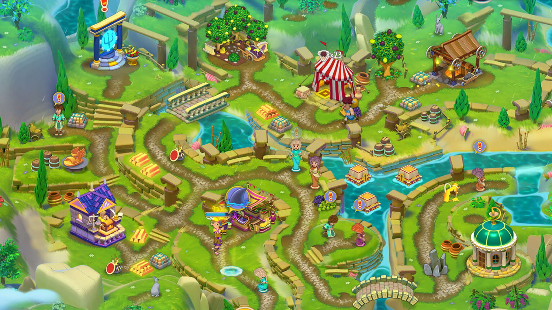 Screenshot for Hermes: War of the Gods