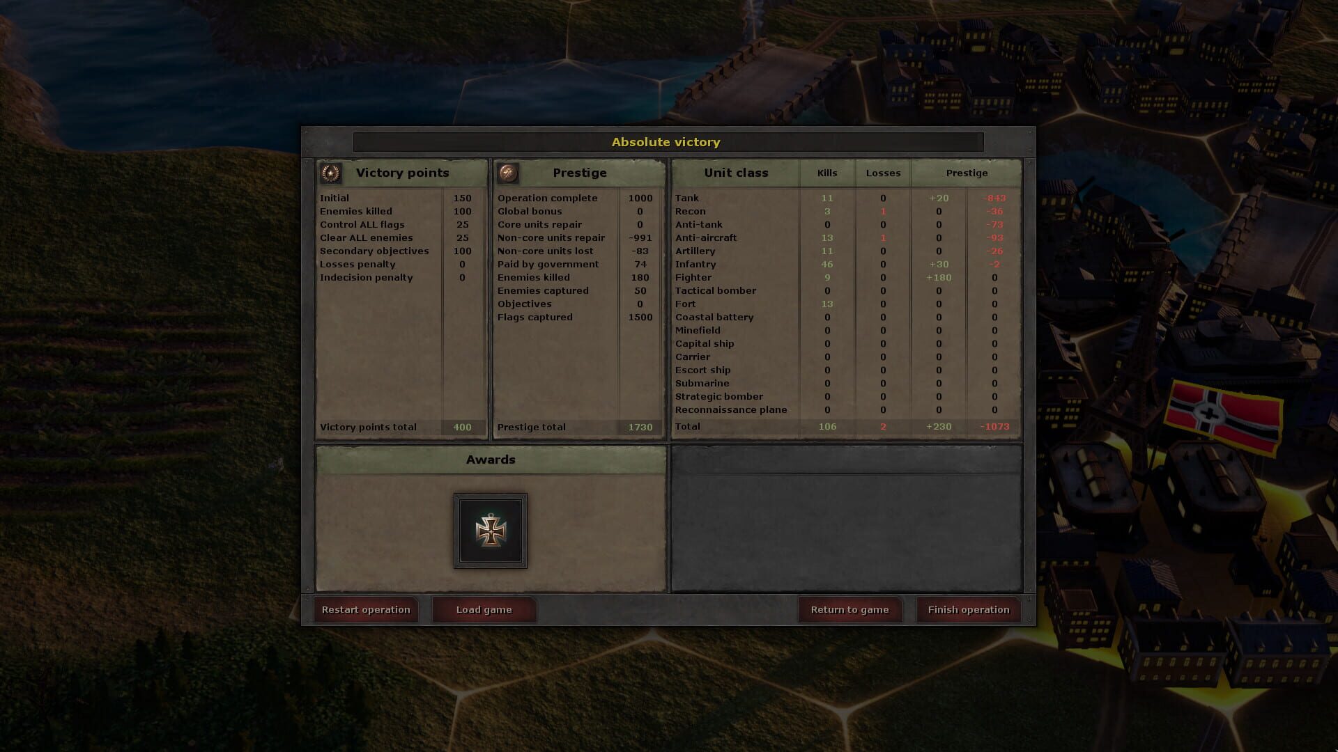 Screenshot for Strategic Mind: Blitzkrieg