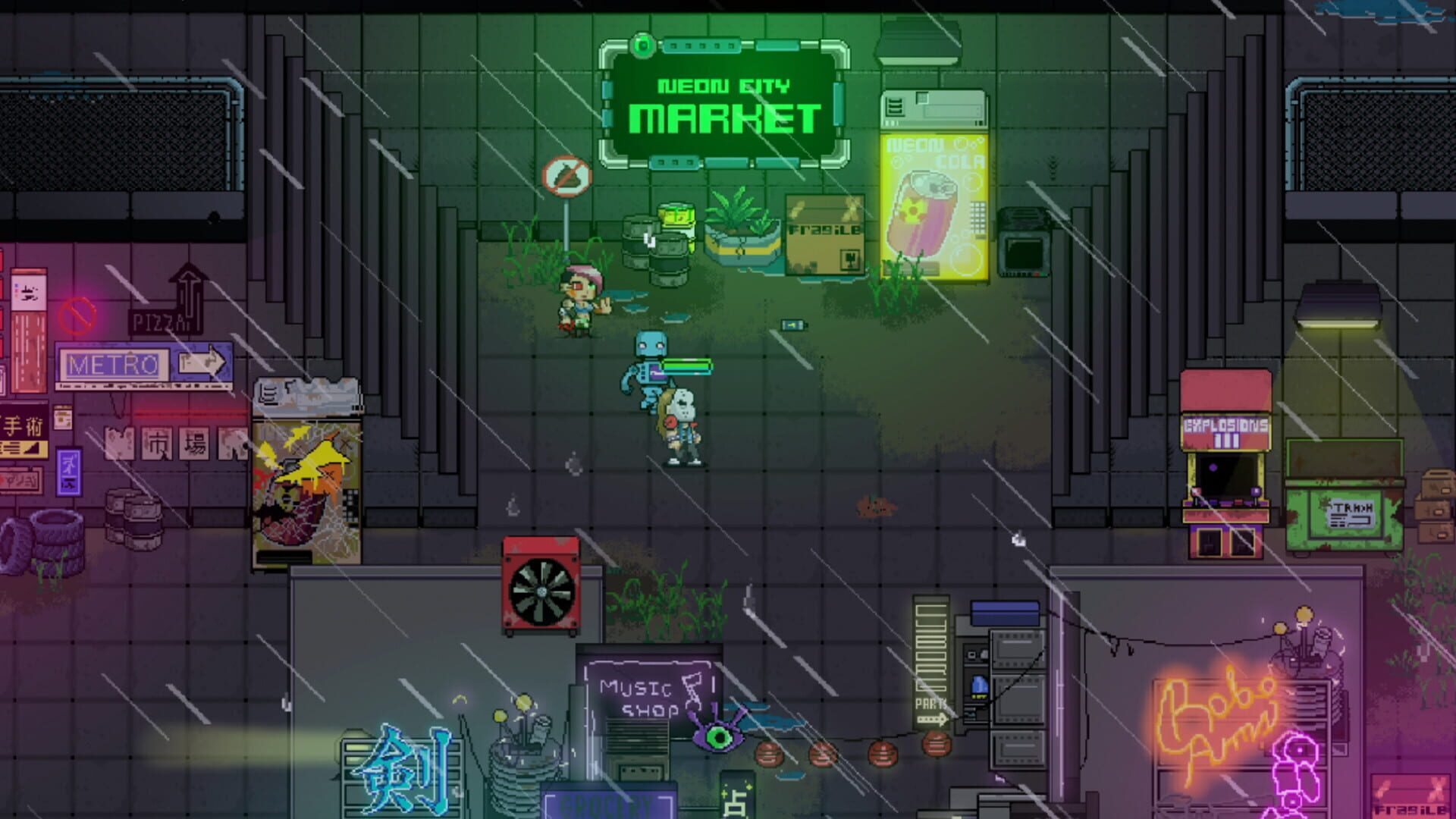 Screenshot for Neon City Riders