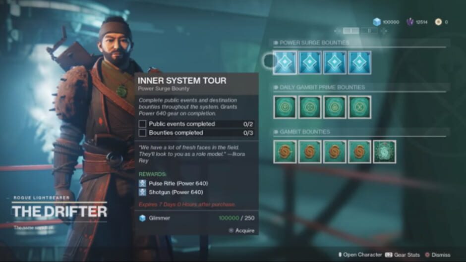 Screenshot for Destiny 2: Forsaken - Season of the Drifter