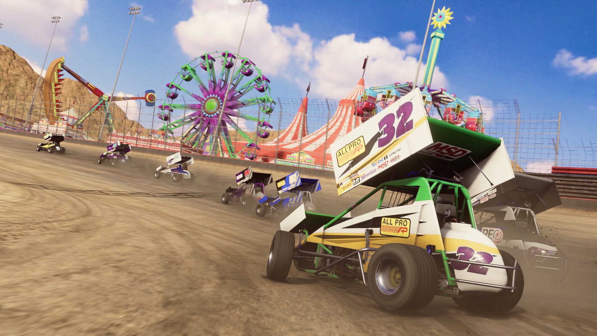Screenshot for Tony Stewart's Sprint Car Racing