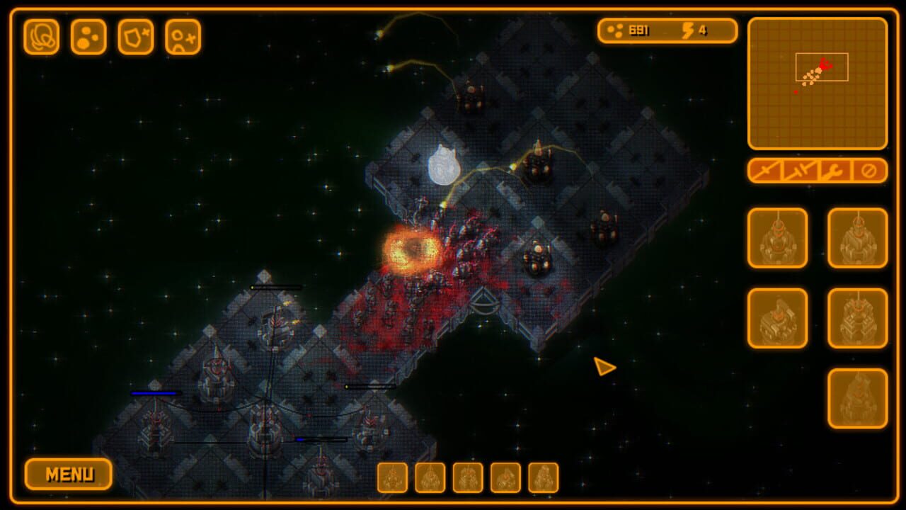 Screenshot for Terminal squad: Swarmites