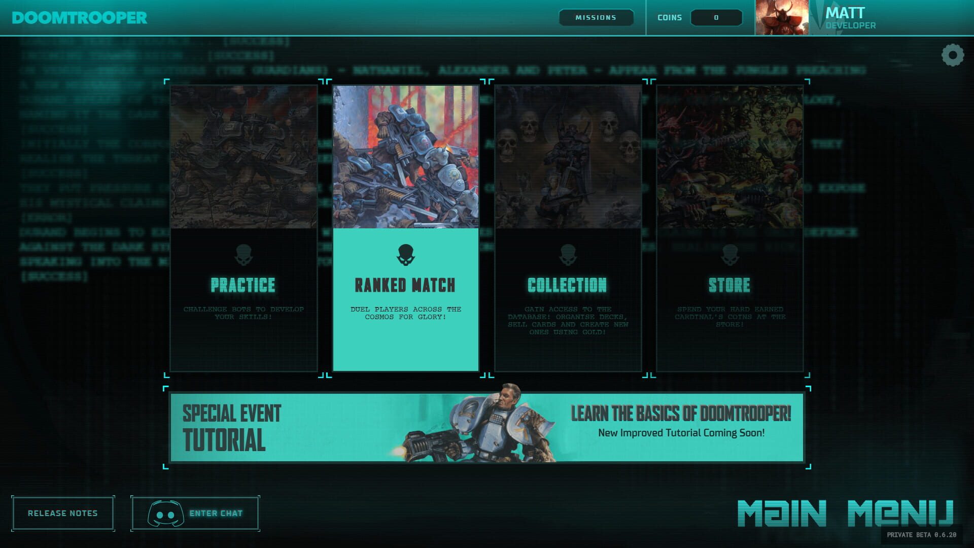 Screenshot for Doomtrooper CCG
