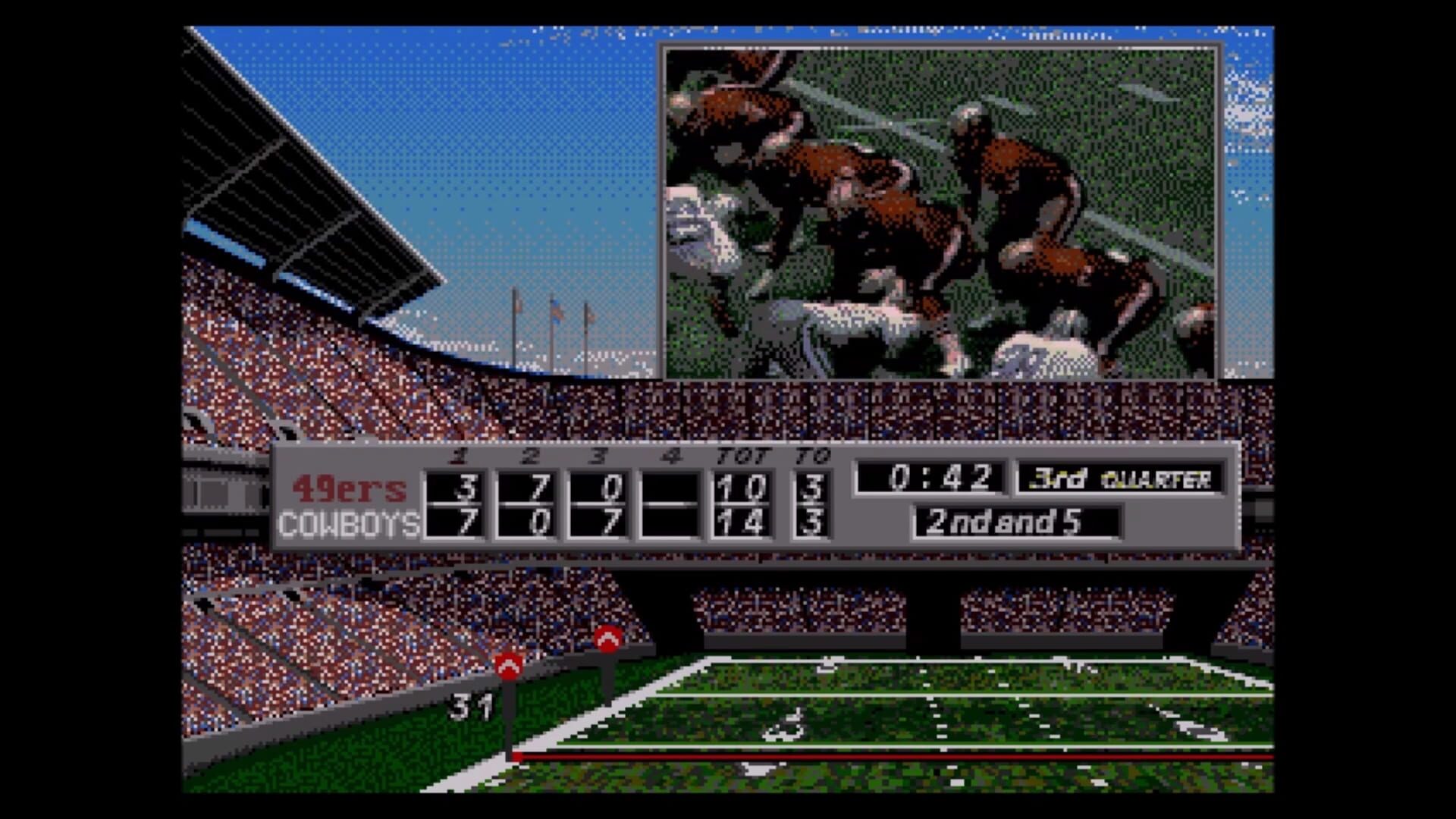 Screenshot for NFL's Greatest: San Francisco vs. Dallas 1978-1993