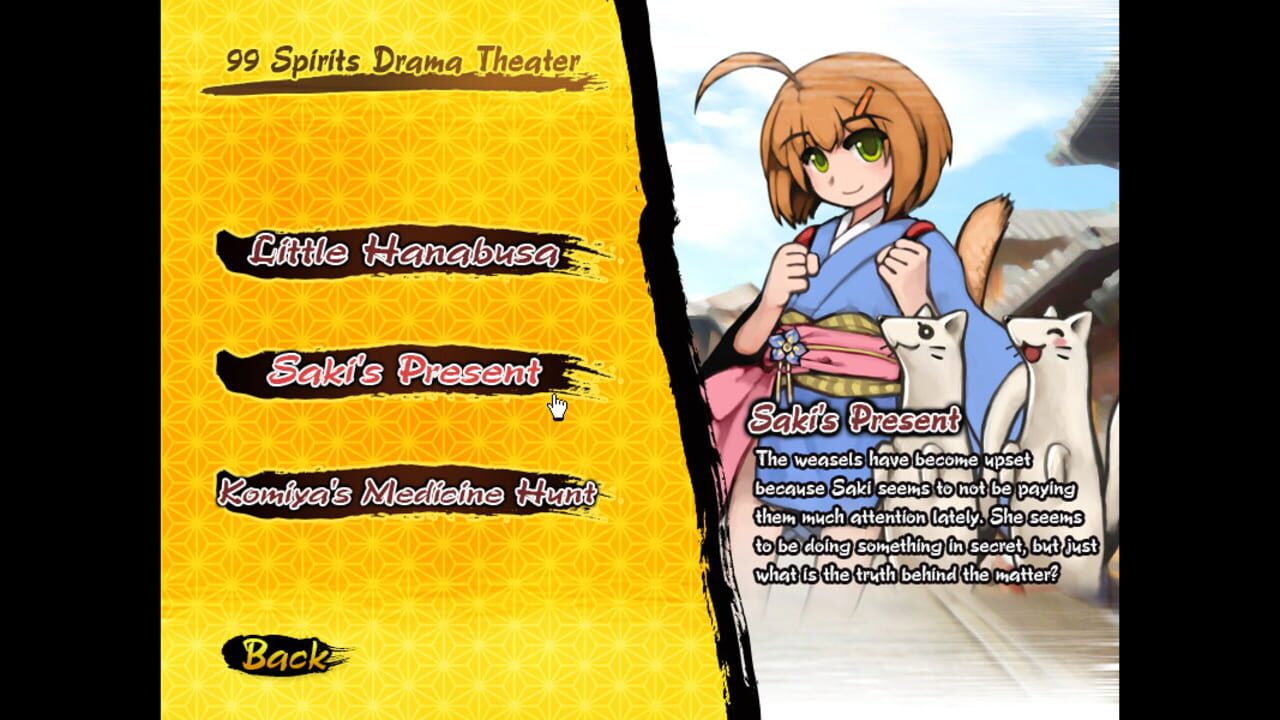Screenshot for 99 Spirits: Weeping Demon's Bell