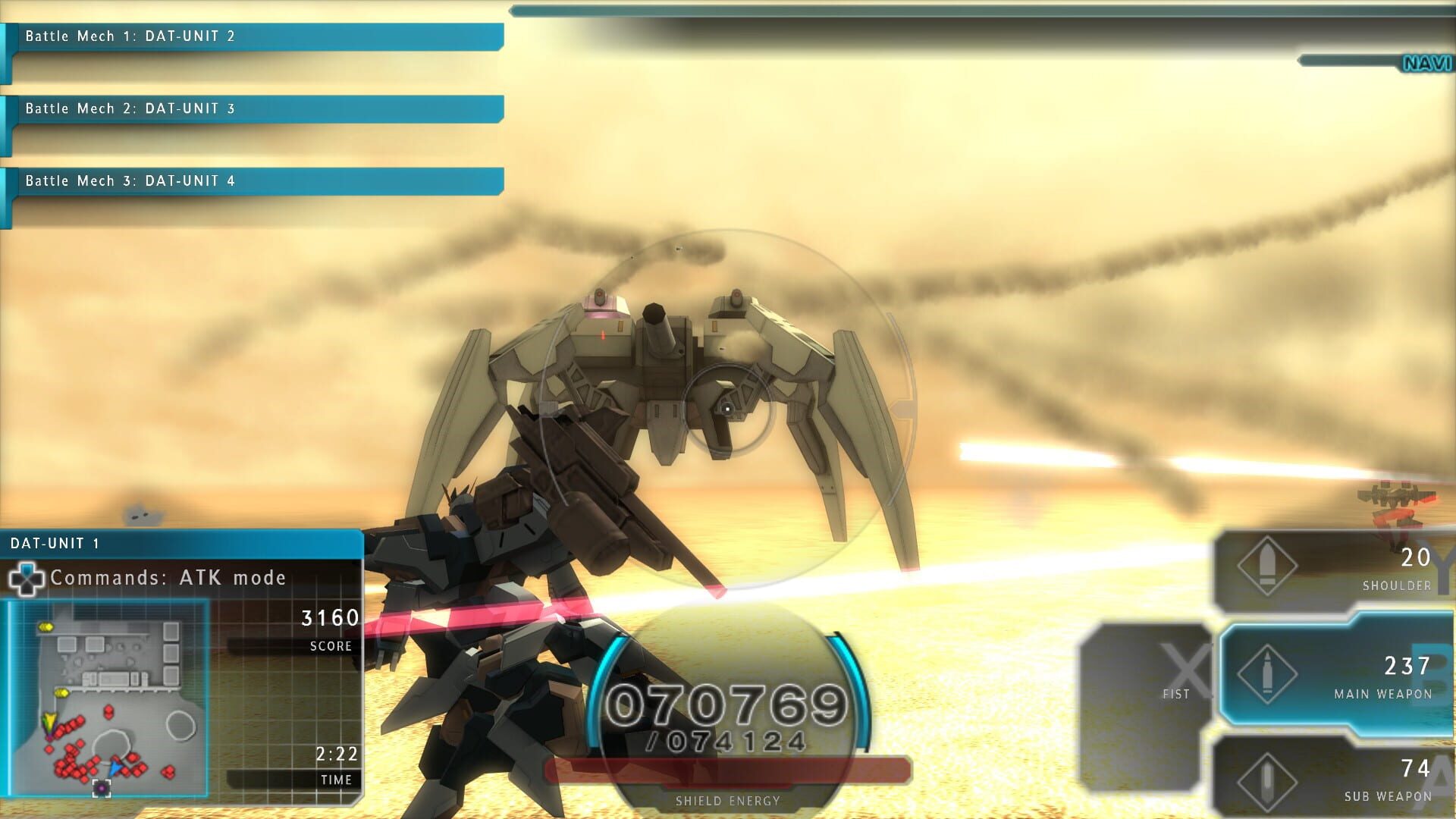 Screenshot for Assault Gunners HD Edition: Extra Pack