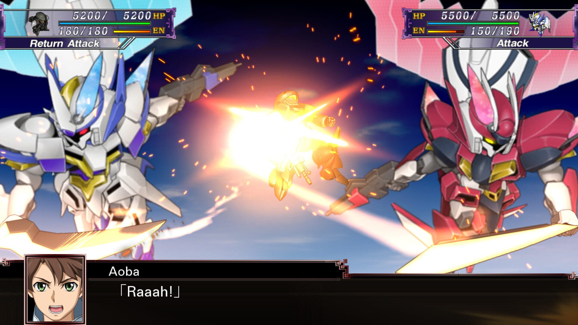 Screenshot for Super Robot Wars X