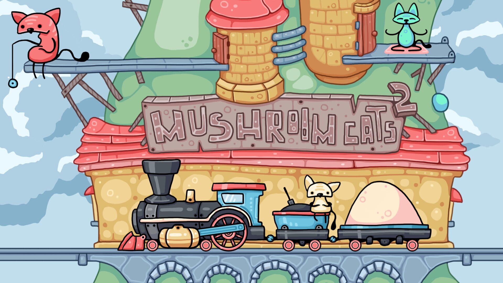 Screenshot for Mushroom Cats 2