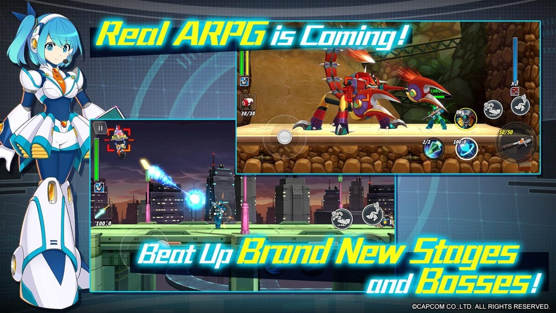 Screenshot for Mega Man X Dive