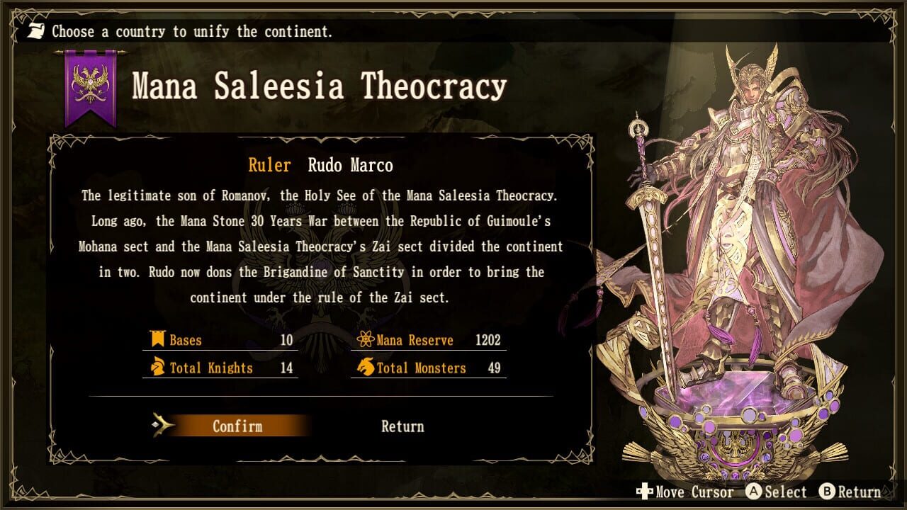 Screenshot for Brigandine: The Legend of Runersia