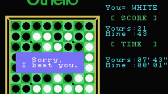 Screenshot for Computer Othello